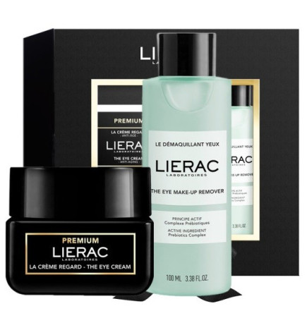 Lierac – Coffret Premium Anti-Âge Regard & Démaquillant Yeux, 20 ml + 100 ml