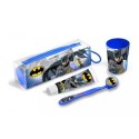 Ageti - Coffret Batman - Trousse + Brosse a Dent + Dentifrice + Gobelet