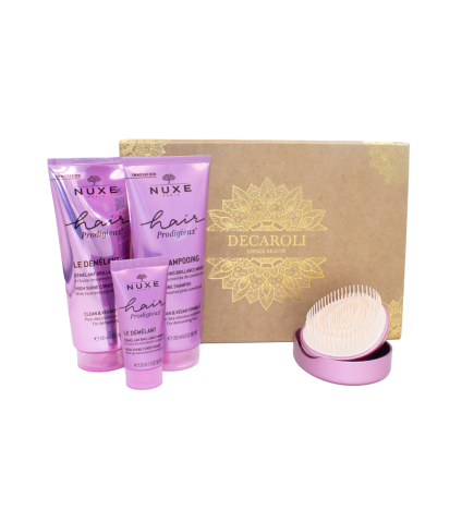 Nuxe – Coffret Decaroli cheveux Nuxe Hair Prodigieux, 4 produits