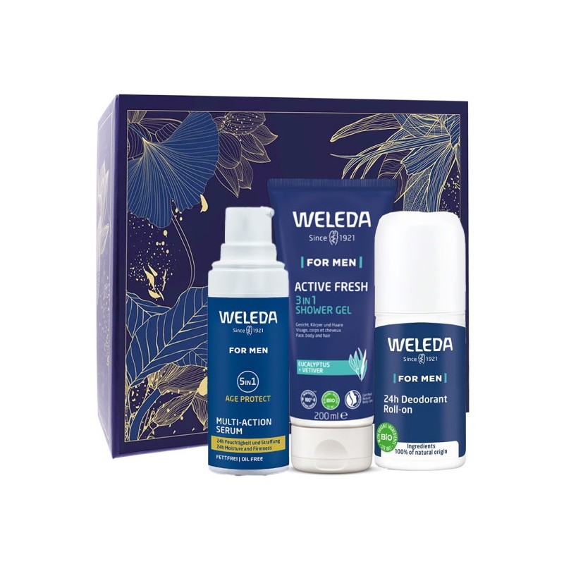 Weleda – Coffret Homme, 3 soins