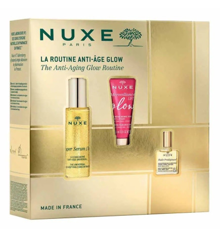 Nuxe – Coffret Nuxe – Super Serum 10ml Routine AntiÂge Glow