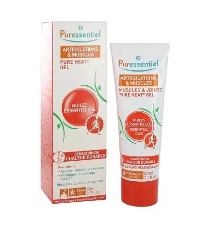 Puressentiel – Le Gel Chauffant Pure Heat Articulations & Muscles 80ml