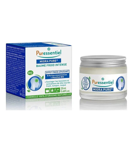 Puressentiel – Baume Froid Intense Migrapure 20ml