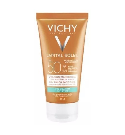 Vichy – Capital Soleil Mattifying Face Dry Touch SPF50, 50 ml