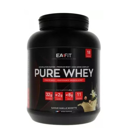 Eafit – Pure Whey Poudre Vanille Noisette 750g