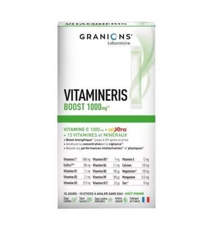 Granions – Vitamineris Boost 10 sticks 1000 mg