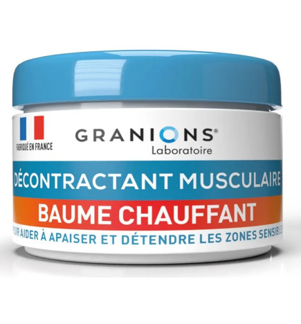 Granions – Baume Décontractant Musculaire Chauffant 27,5ml