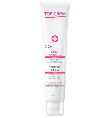 Topicrem – CICA+ Crème Apaisante Réparatrice 40 ml