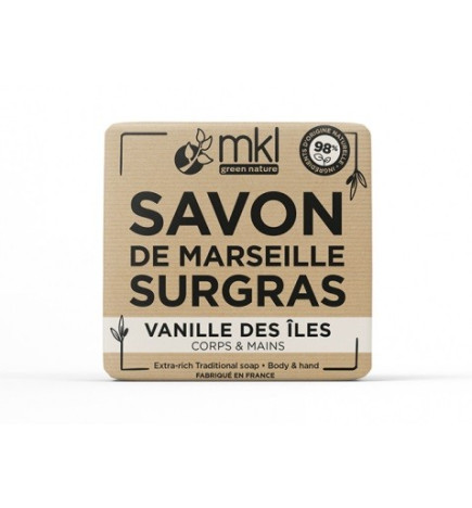 MKL – Savon de Marseille Vanille des Iles 100g