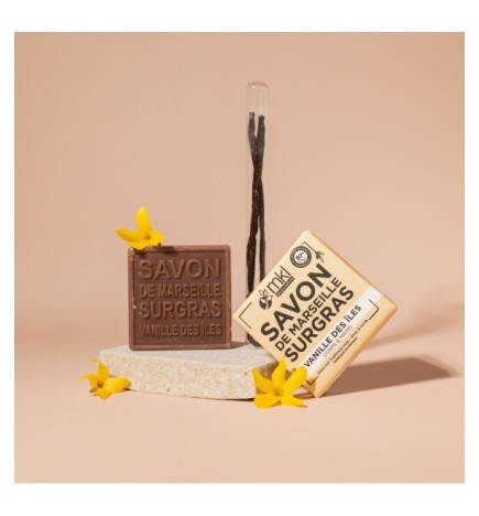 MKL – Savon de Marseille Vanille des Iles 100g