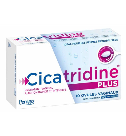 Cicatridine – Plus ovules vaginaux hydratants action rapide, x10