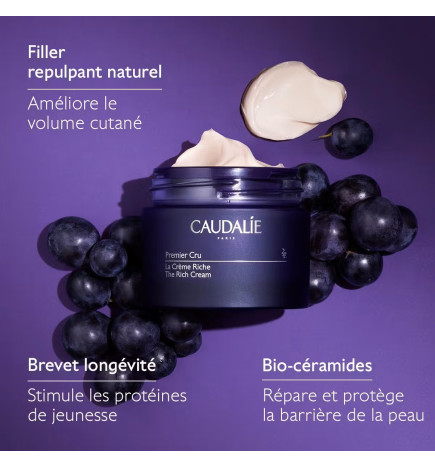 Caudalie – premier cru la crème riche, 50 ml