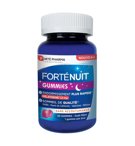 Forté Pharma – Forté Nuit, 30 gummies