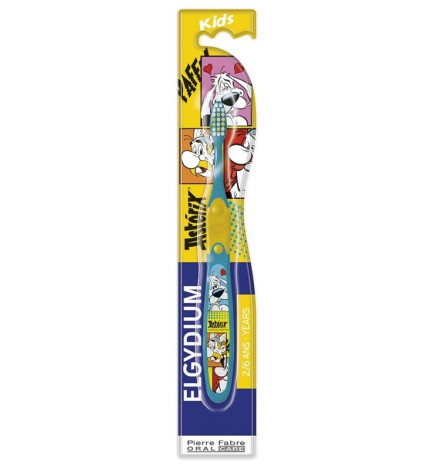 Elgydium – kids Astérix, brosse à dents 2–6 ans, 1 unité