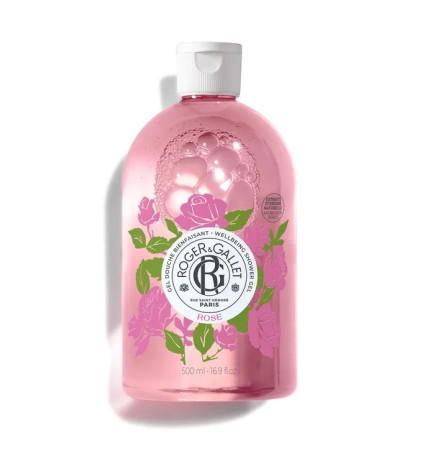 Roger & Gallet – Rose Gel Douche Bienfaisant, 500 ml