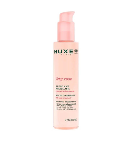 Nuxe – Very Rose Huile Délicate Démaquillante 150ml