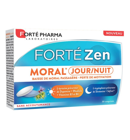 Forté Pharma – Fortezen Moral Jour/Nuit, 30 comprimés