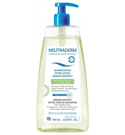 NEUTRADERM – Shampoing extra-doux dermo-respect, 500 ml