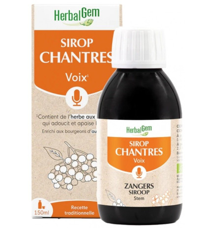 Herbalgem – Sirop des Chantres Bio 150ml