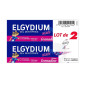 Elgydium – kids, dentifrice au Fluorinol grenadine, 3–6 ans, 2 × 50 ml