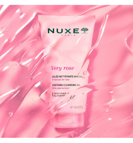 Nuxe – Very Rose Gelée Nettoyante Apaisante 150ml