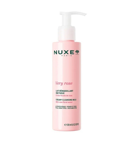 Nuxe – Very Rose Lait Démaquillant Onctueux 200ml