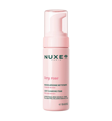 Nuxe – Very Rose Mousse Aérienne Nettoyante 150ml
