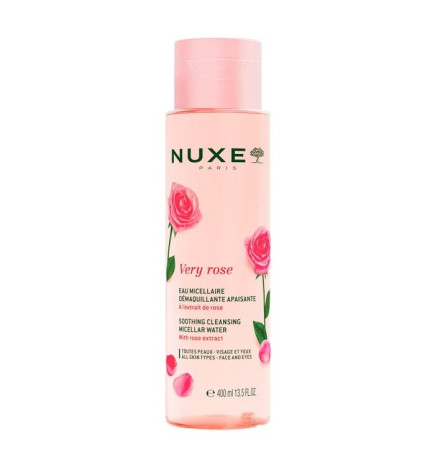 Nuxe – Very Rose Eau Micellaire Démaquillante Apaisante 400ml