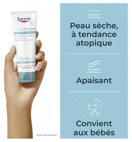 Eucerin – AtopiControl Crème Visage 50ml