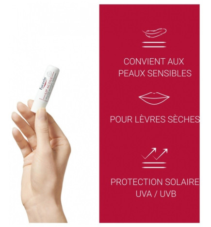 Eucerin – Lip Active Soin Actif Lèvres SPF20 4,8g