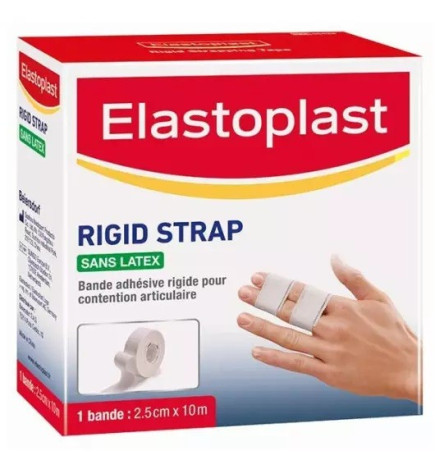 Elastoplast – Rigid strap sans latex doigt - 2,5 cm x 10 m