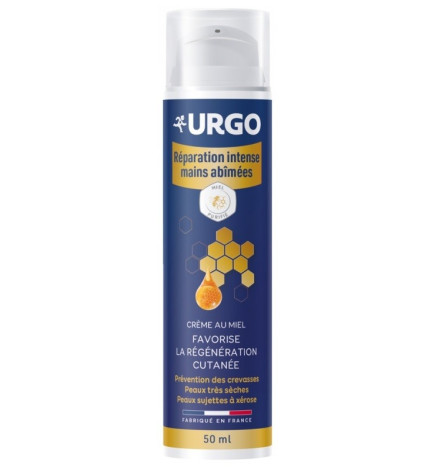 Urgo – Crème réparation intense mains abîmées, 50 ml