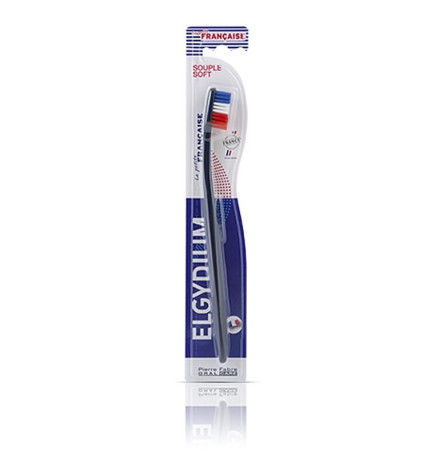 Elgydium – brosse à dents La Petite Française, souple