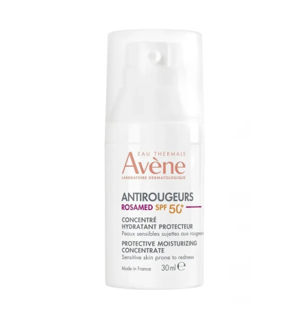 AVENE – Rosamed Antirougeurs Concentré hydratant protecteur SPF 50+, 30 ml