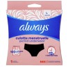 Always – Culotte menstruelle lavable et réutilisable noire taille L, 1 culotte