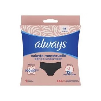 Always – Culotte menstruelle lavable flux moyen à abondant, taille M