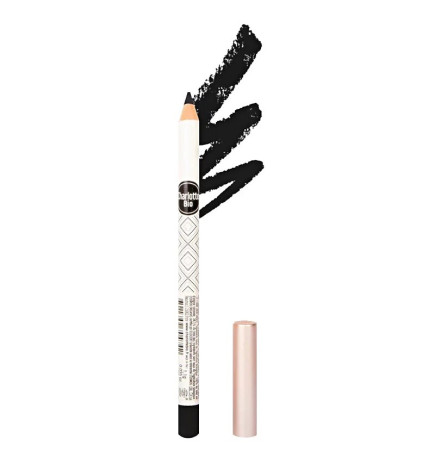 Charlotte Bio – Crayon yeux longue tenue bio noir, 1,1 g