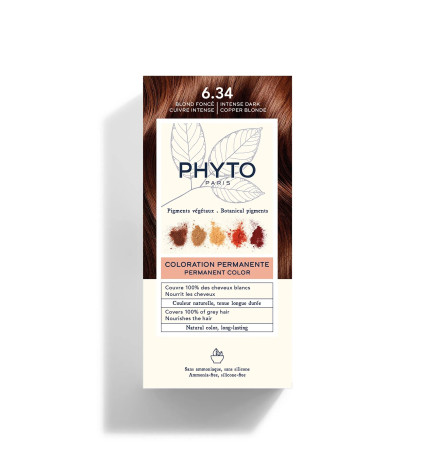 Phyto – Coloration 634 Blond Foncé Cuivre Intense 112ml