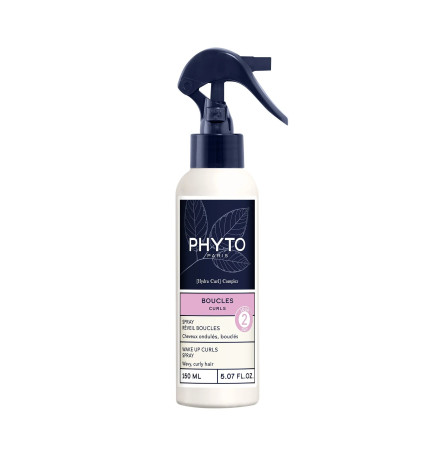 Phyto – Boucles Spray Réveil Boucles Cheveux Ondulés, Boucles, 150ml