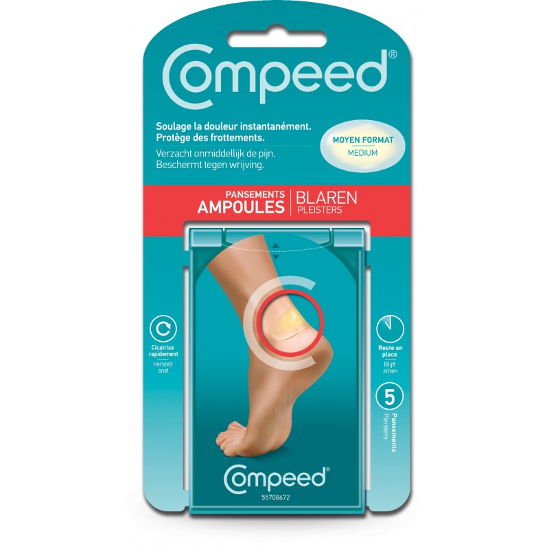 Compeed Ampoules Moyen Format 5 Pansements