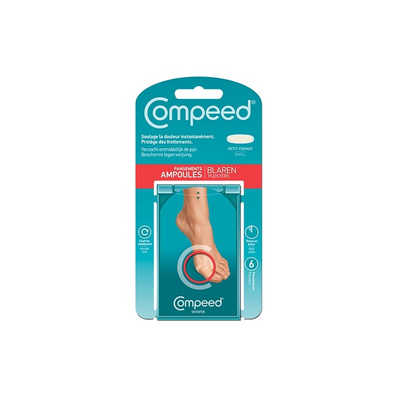 Compeed Pansement Ampoules Petit Format x 6