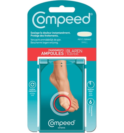 Compeed Pansement Ampoules Petit Format x 6