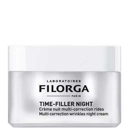Filorga – Time-Filler crème de nuit à l’acide hyaluronique anti-rides, 50 ml