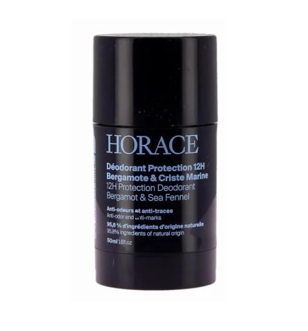 Horace – Déodorant Protection 12h Bergamote et Criste Marine Stick 50ml