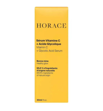 Horace – Sérum Bonne Mine Vitamine C et Acide Glycolique Peaux Ternes 30ml