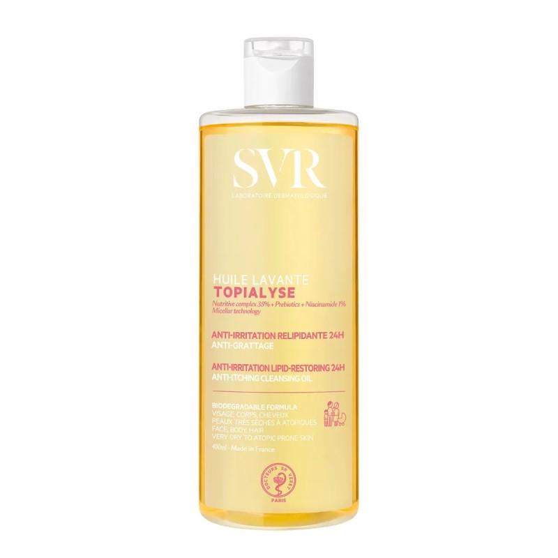 SVR – Topialyse huile lavante anti-irritations, 400 ml