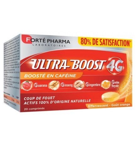 Forté Pharma – Ultra Boost 4G, 20 comprimés effervescents
