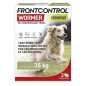 Frontline – Frontcontrol Wormer Vermifuge Pour Chien 1 Comprimé XL par 35kg x2