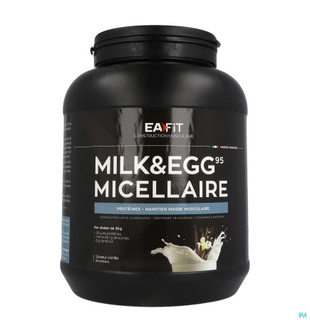Eafit – Milk&Egg 95 Micellaire 750 g