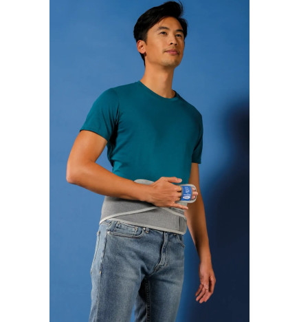 Thuasne – LombaSkin Lombax Original Ceinture Port Occasionnel Taille 3 (113–140 cm), Hauteur 21 cm